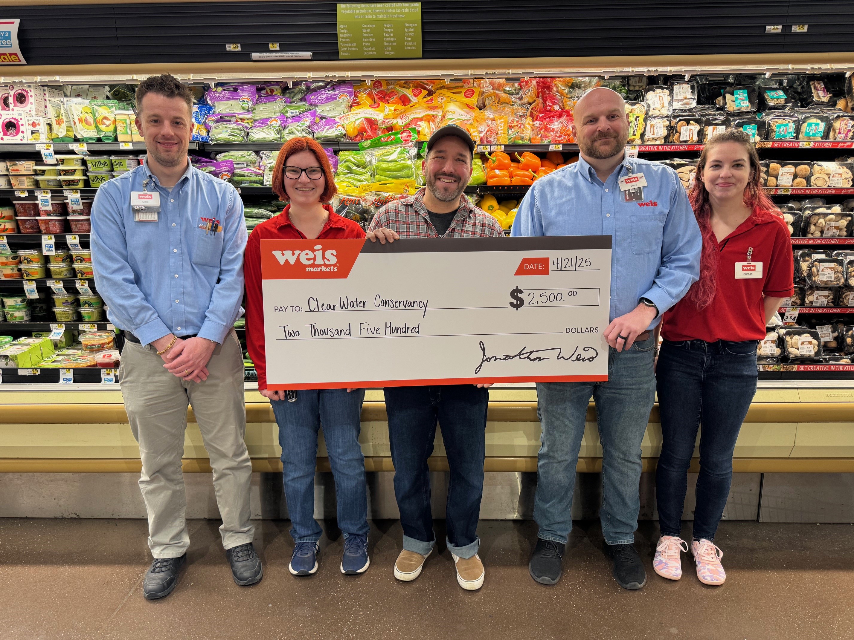 ClearWater Conservancy Donation