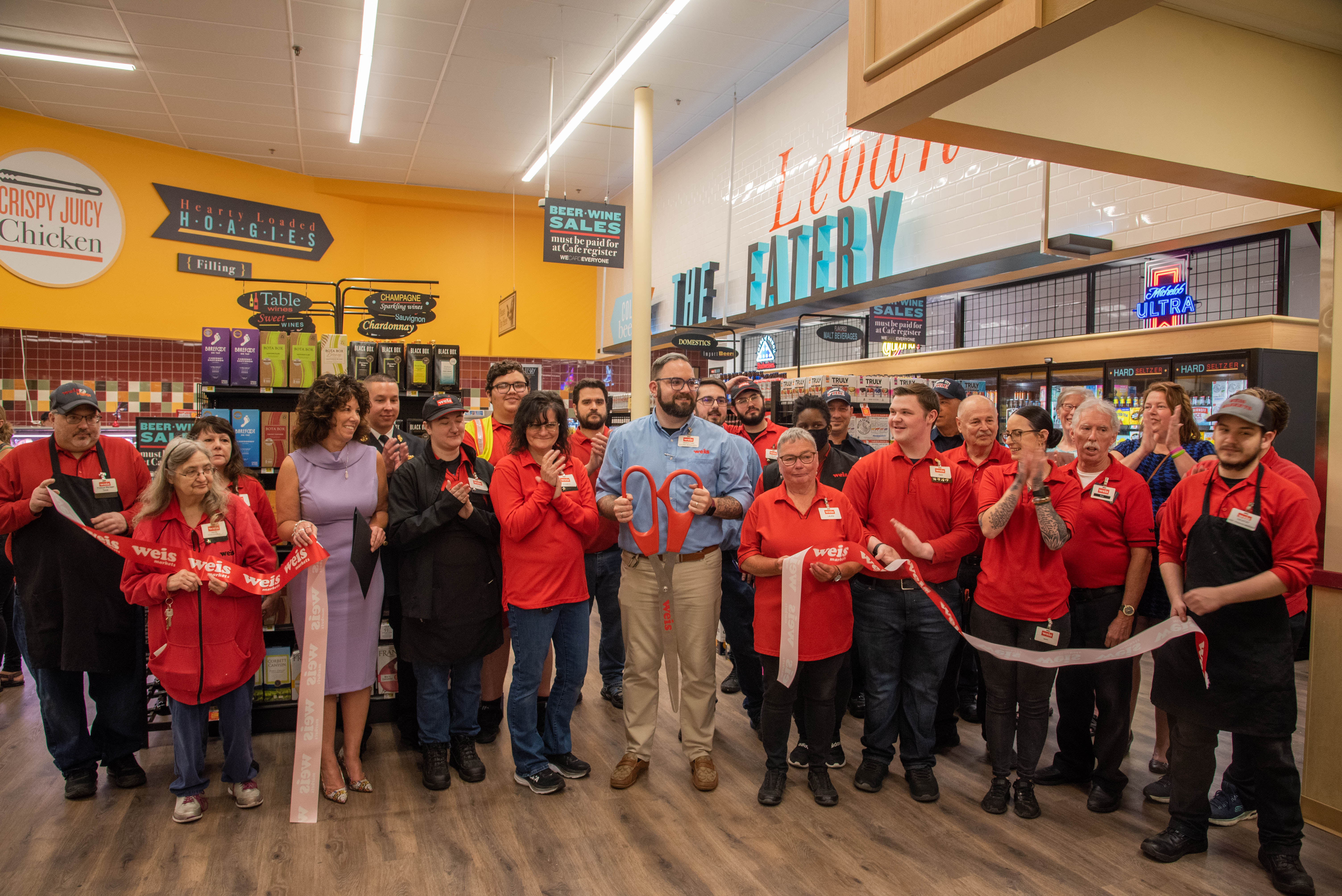 Lebanon Weis Markets Beer & Wine Cafe Grand Opening.