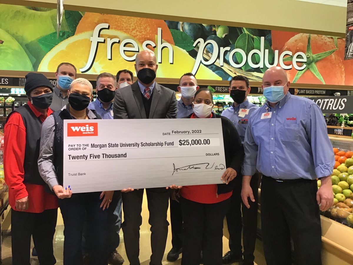 Donation to Morgan State University